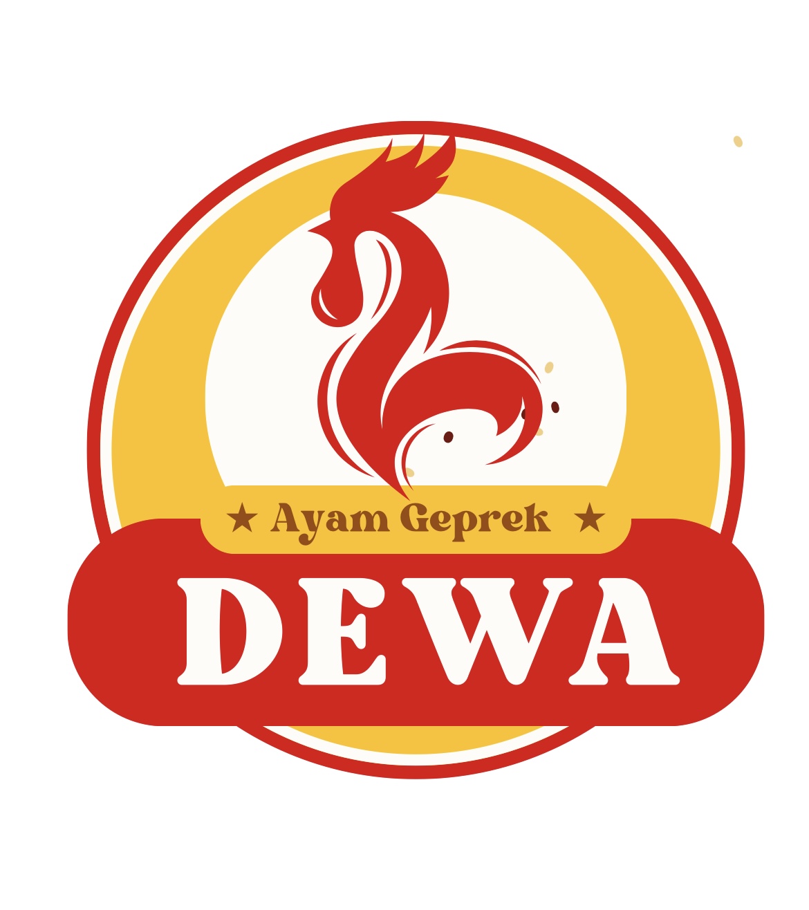 Logo Geprek Dewa Cab. Rambigundam